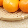 High quality handmade high quality round bamboo basket for fruit